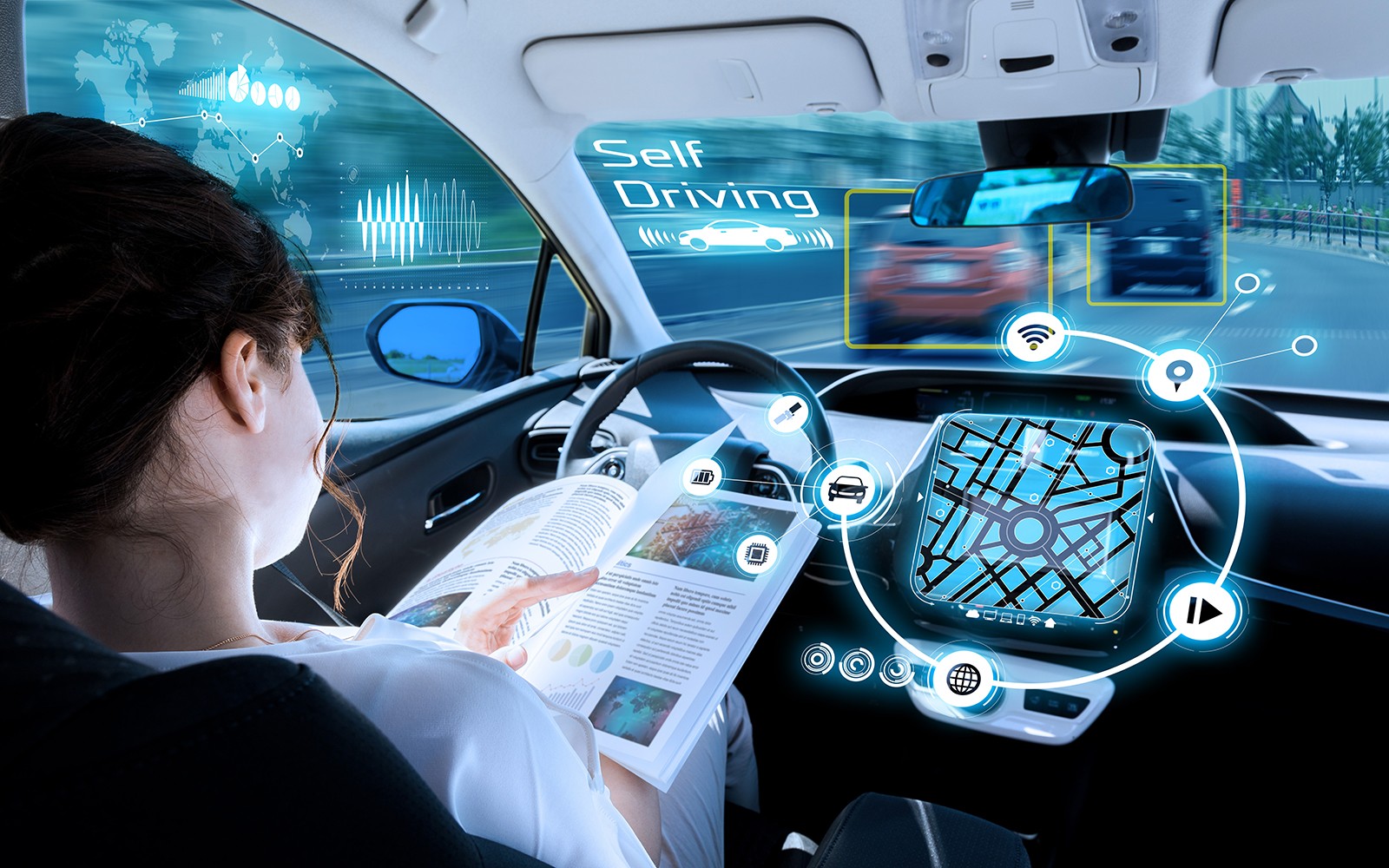 Эволюция автомобильной технологии: от радио до систем информации и развлечений